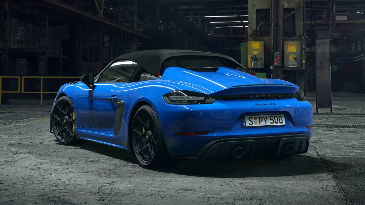 2025 Porsche Boxster Spyder photo 3