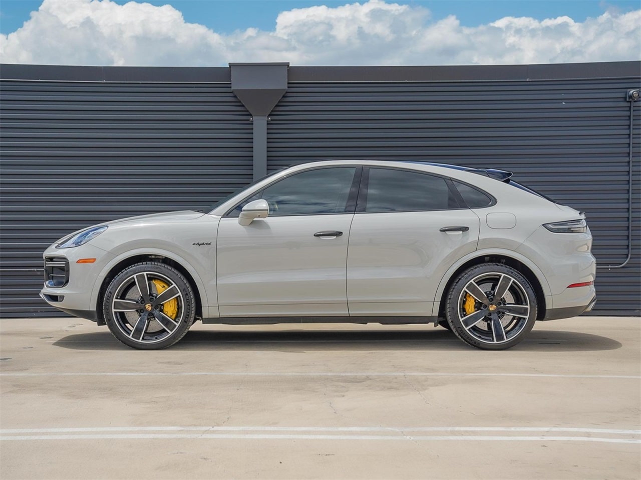 Certified 2022 Porsche Cayenne Coup Turbo S E-Hybrid with VIN WP1BH2AY6NDA59036 for sale in Austin, TX