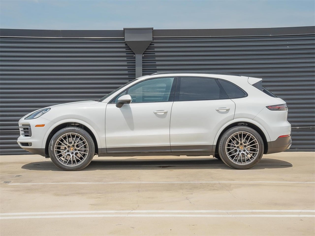 Certified 2021 Porsche Cayenne Base with VIN WP1AA2AY0MDA09568 for sale in Austin, TX