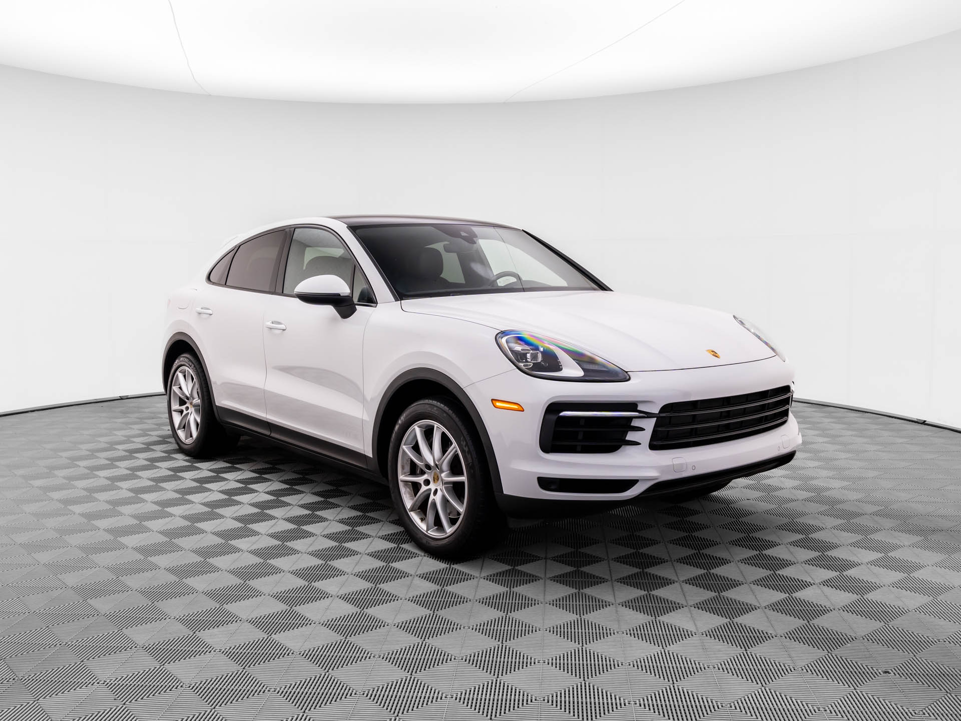 Used 2021 Porsche Cayenne Coup Base with VIN WP1BA2AY7MDA42037 for sale in Barrington, IL