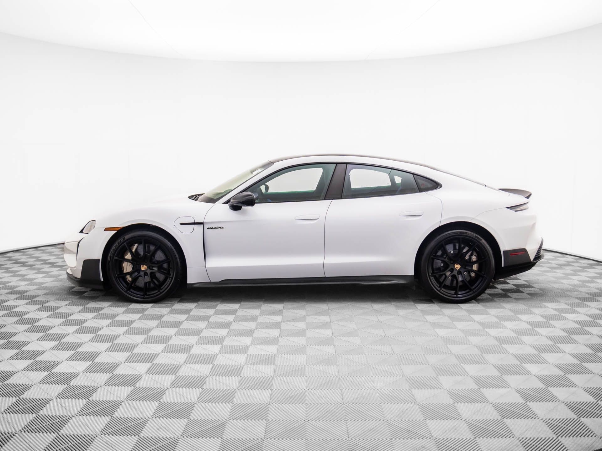 Certified 2025 Porsche Taycan Turbo GT with VIN WP0AE2Y15SSA58016 for sale in Barrington, IL