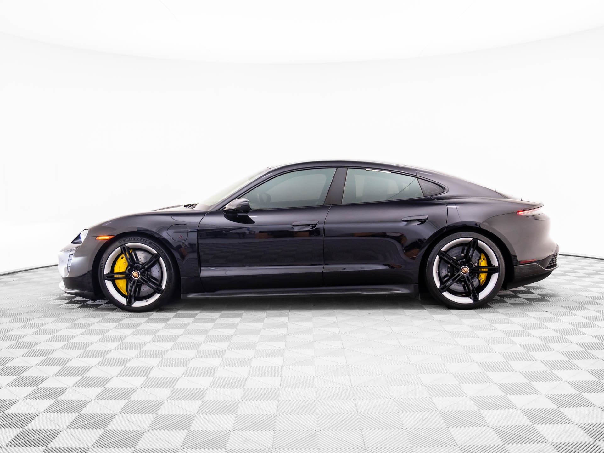 Certified 2021 Porsche Taycan Turbo S with VIN WP0AC2Y18MSA63543 for sale in Barrington, IL