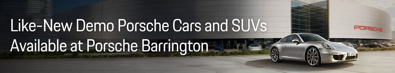 Porsche Barrington Loaner and Demo Inventory