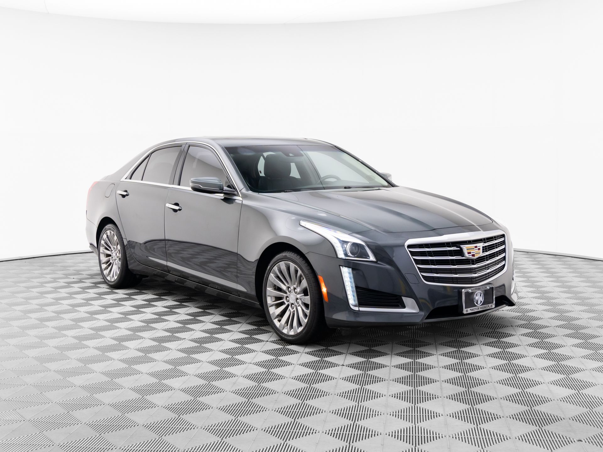 Certified 2017 Cadillac CTS Sedan Luxury with VIN 1G6AX5SXXH0145939 for sale in Barrington, IL