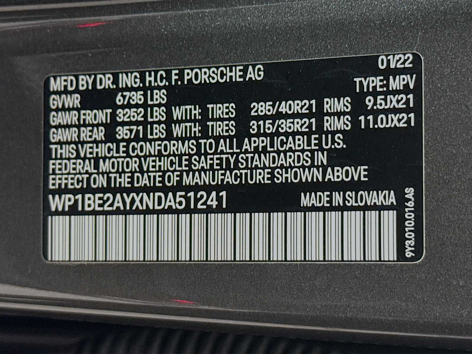 Thumbnail: 2022 Porsche Cayenne - 51