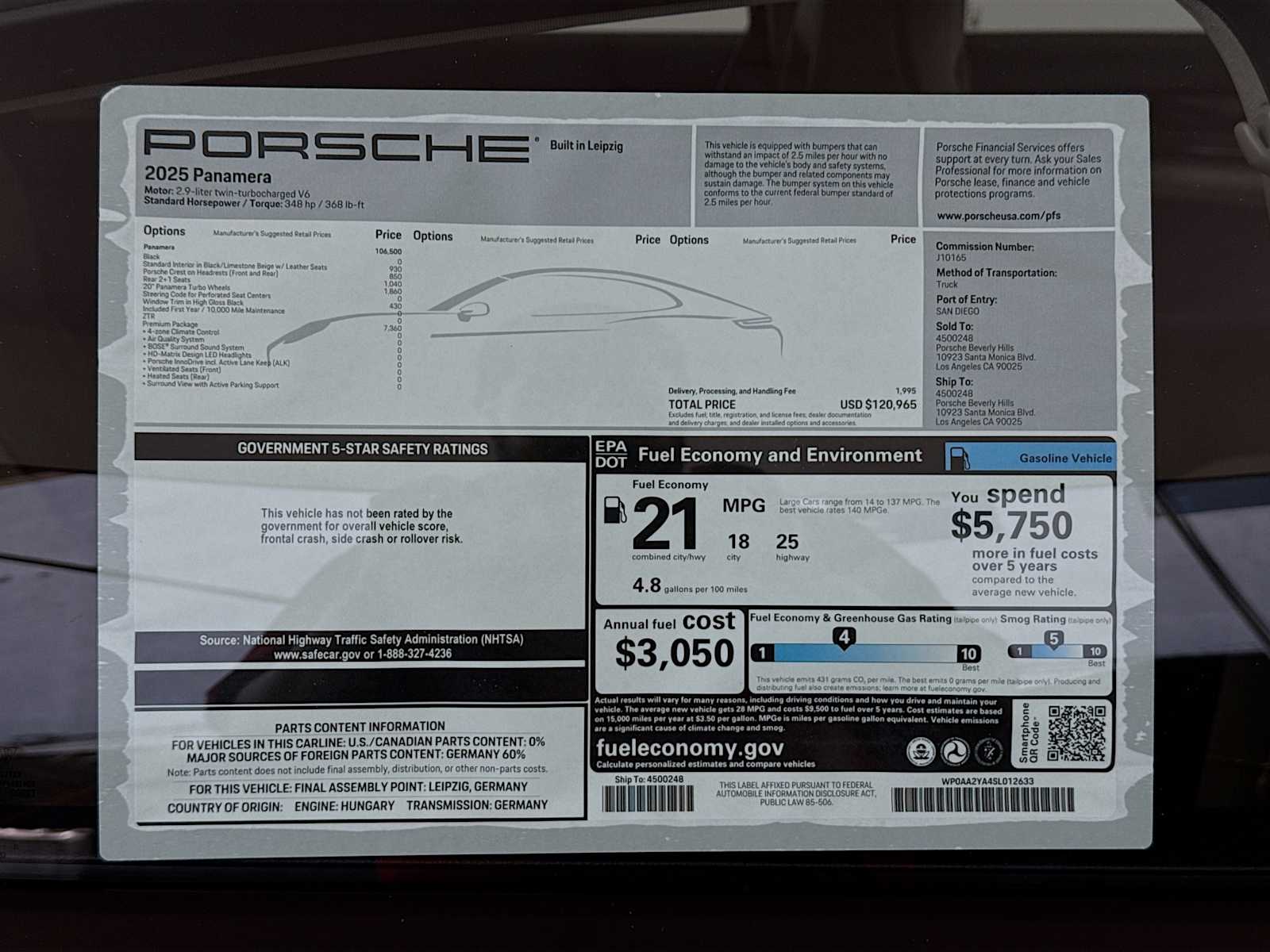 Thumbnail: 2025 Porsche Panamera - 26