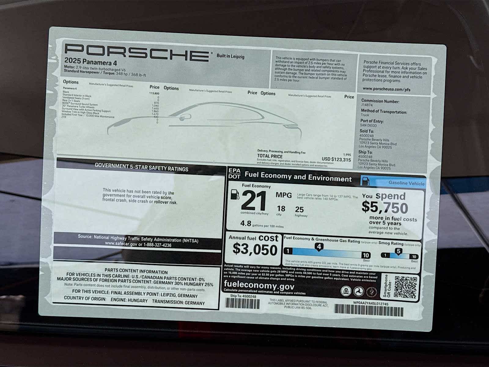 Thumbnail: 2025 Porsche Panamera - 26