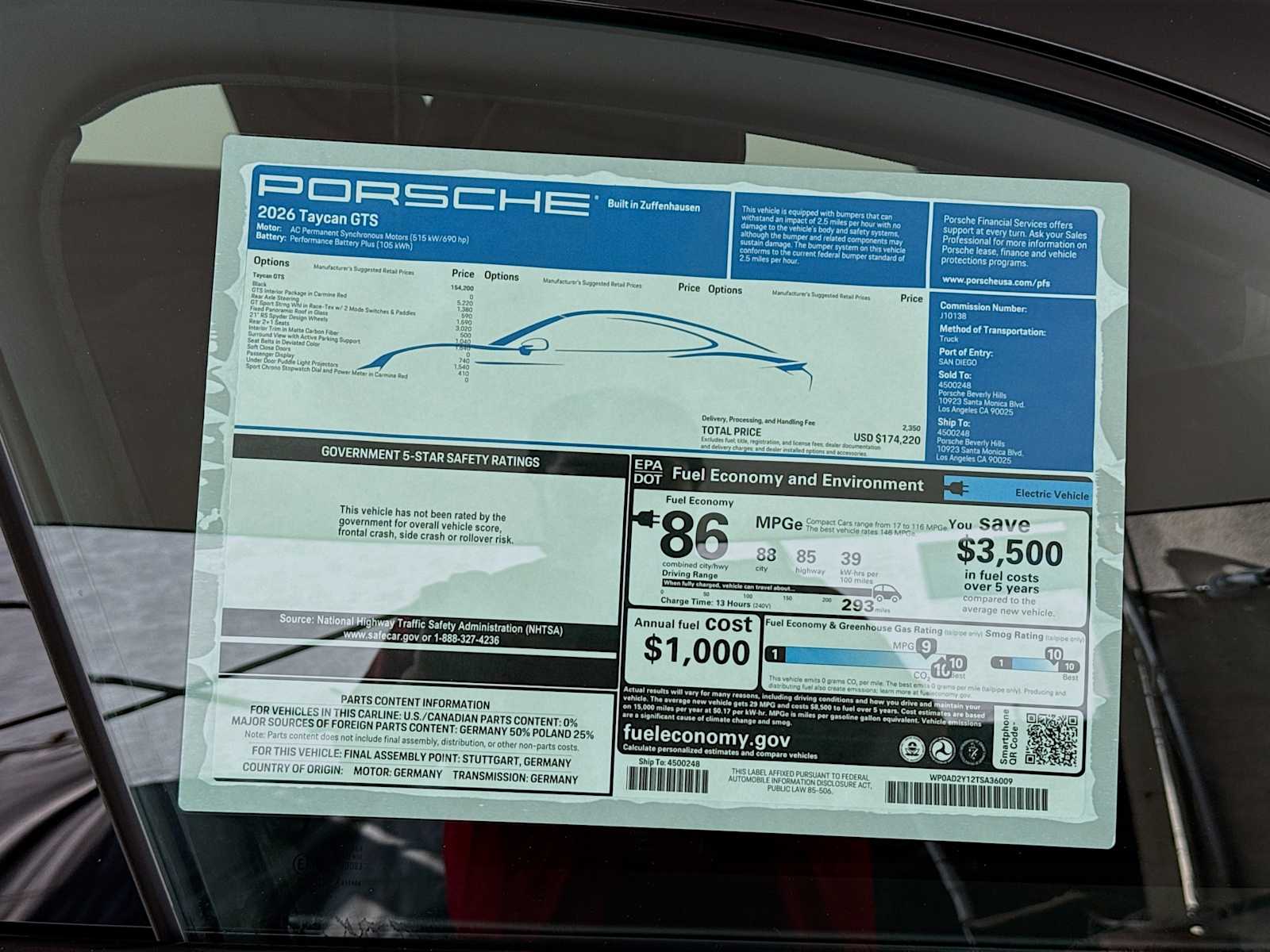 Thumbnail: 2026 Porsche Taycan - 26