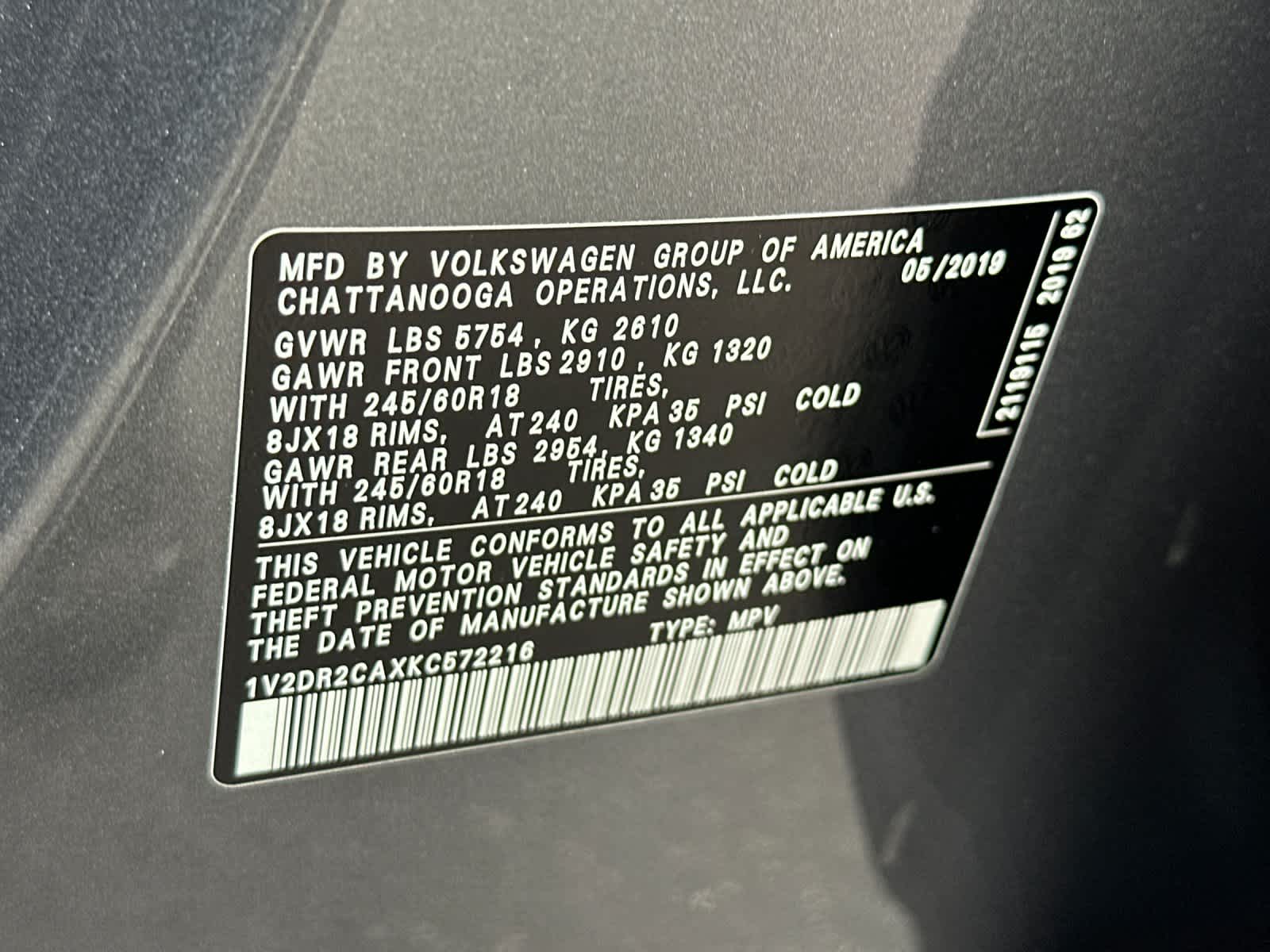 Thumbnail: 2019 Volkswagen Atlas - 33