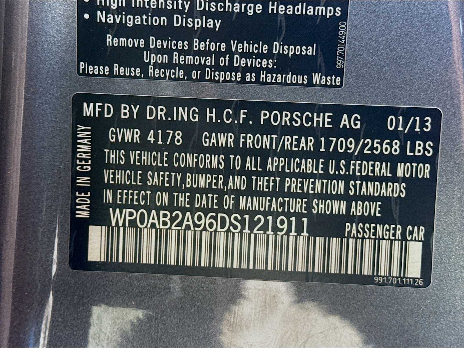 Thumbnail: 2013 Porsche 911 - 26