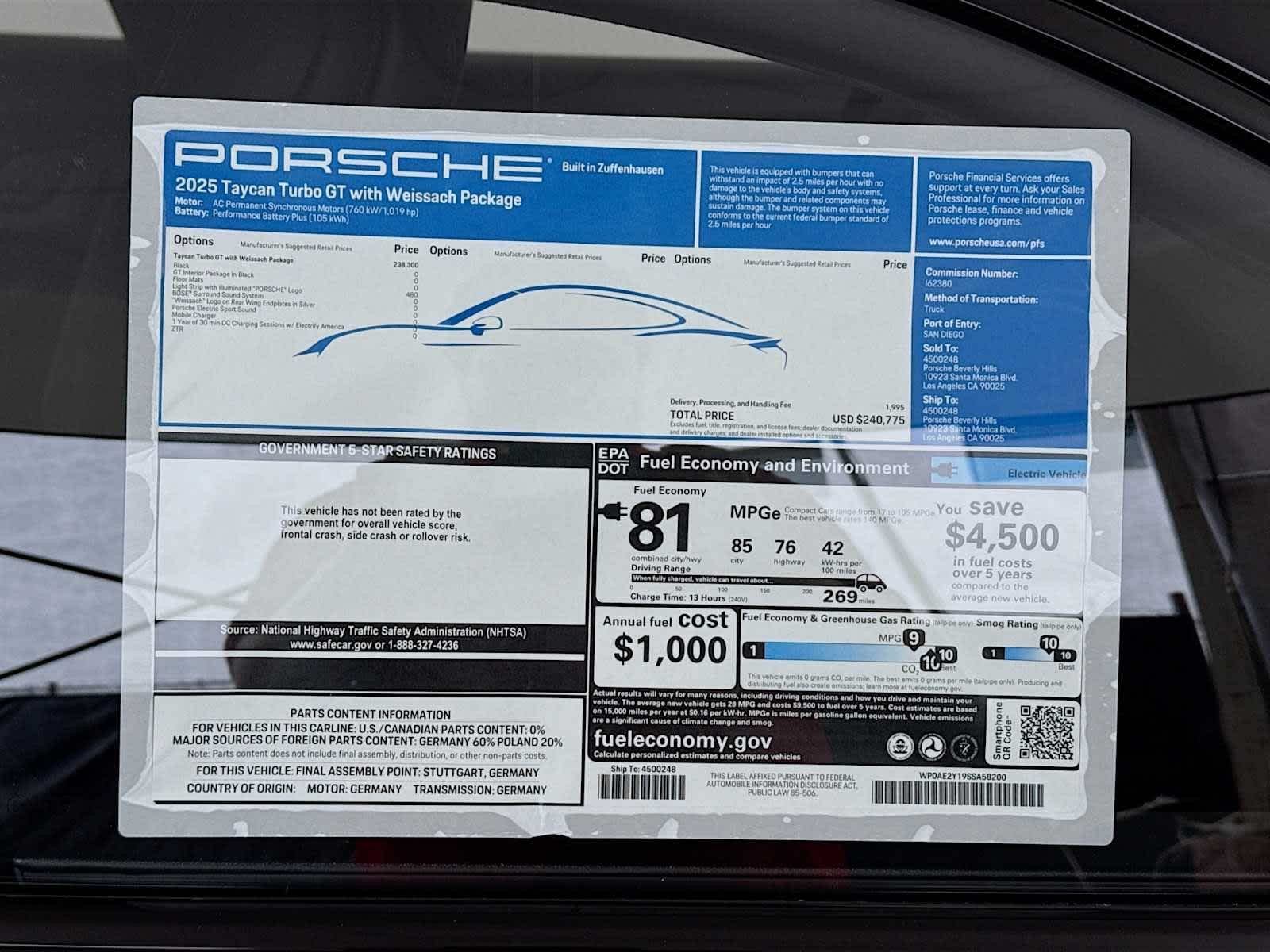 Thumbnail: 2025 Porsche Taycan - 26