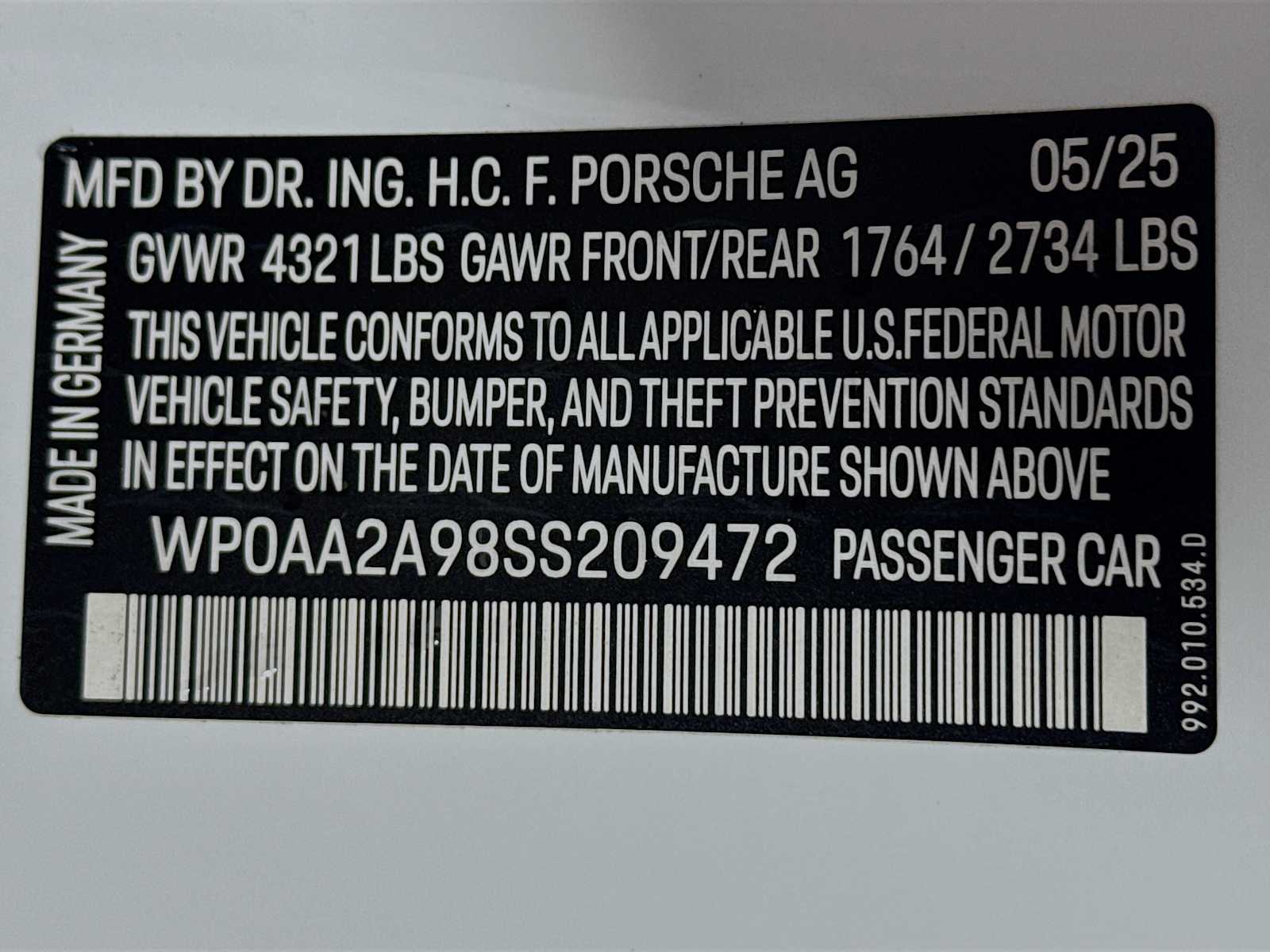 Thumbnail: 2025 Porsche 911 - 26