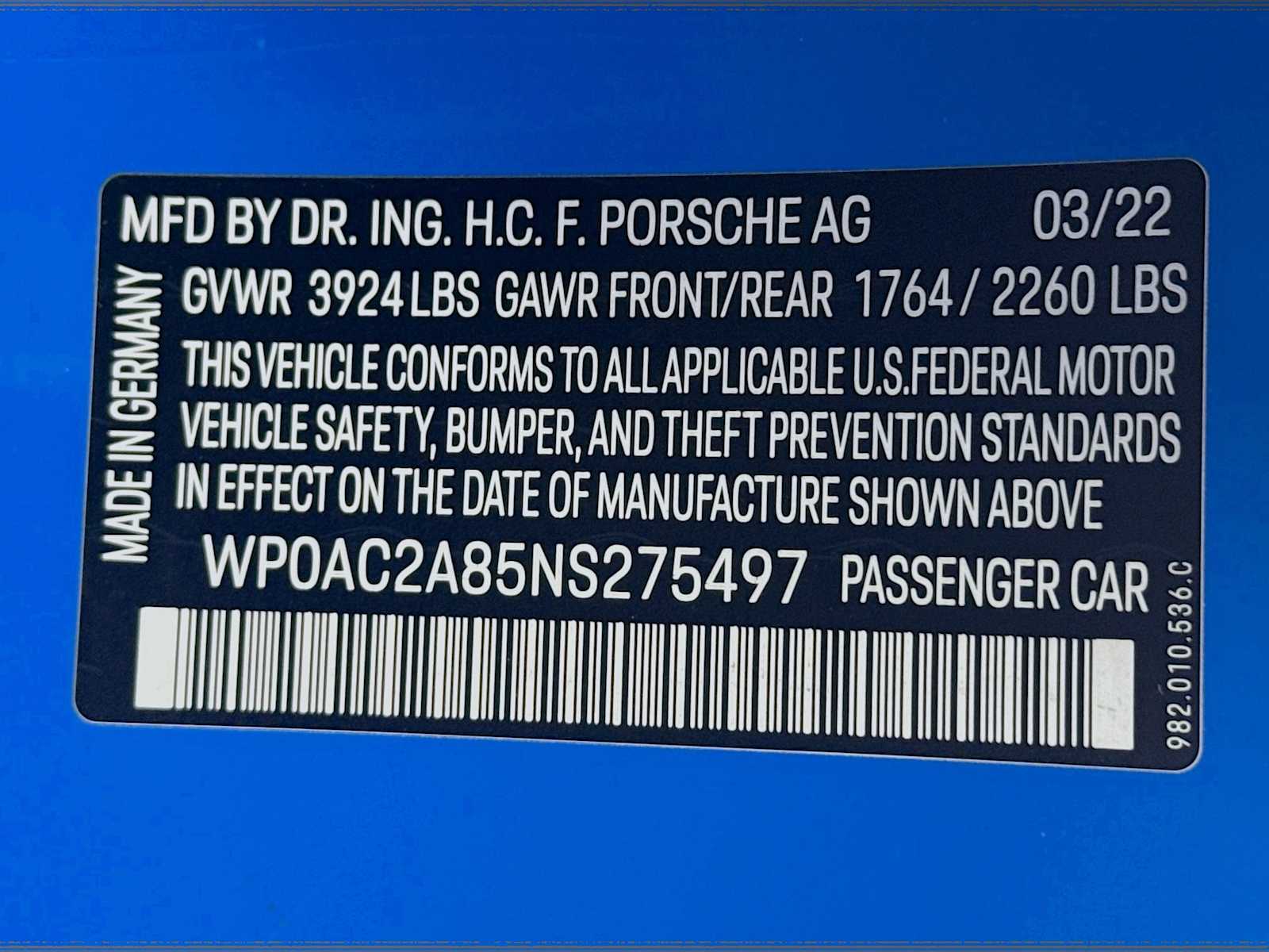 Thumbnail: 2022 Porsche 718 Cayman - 25