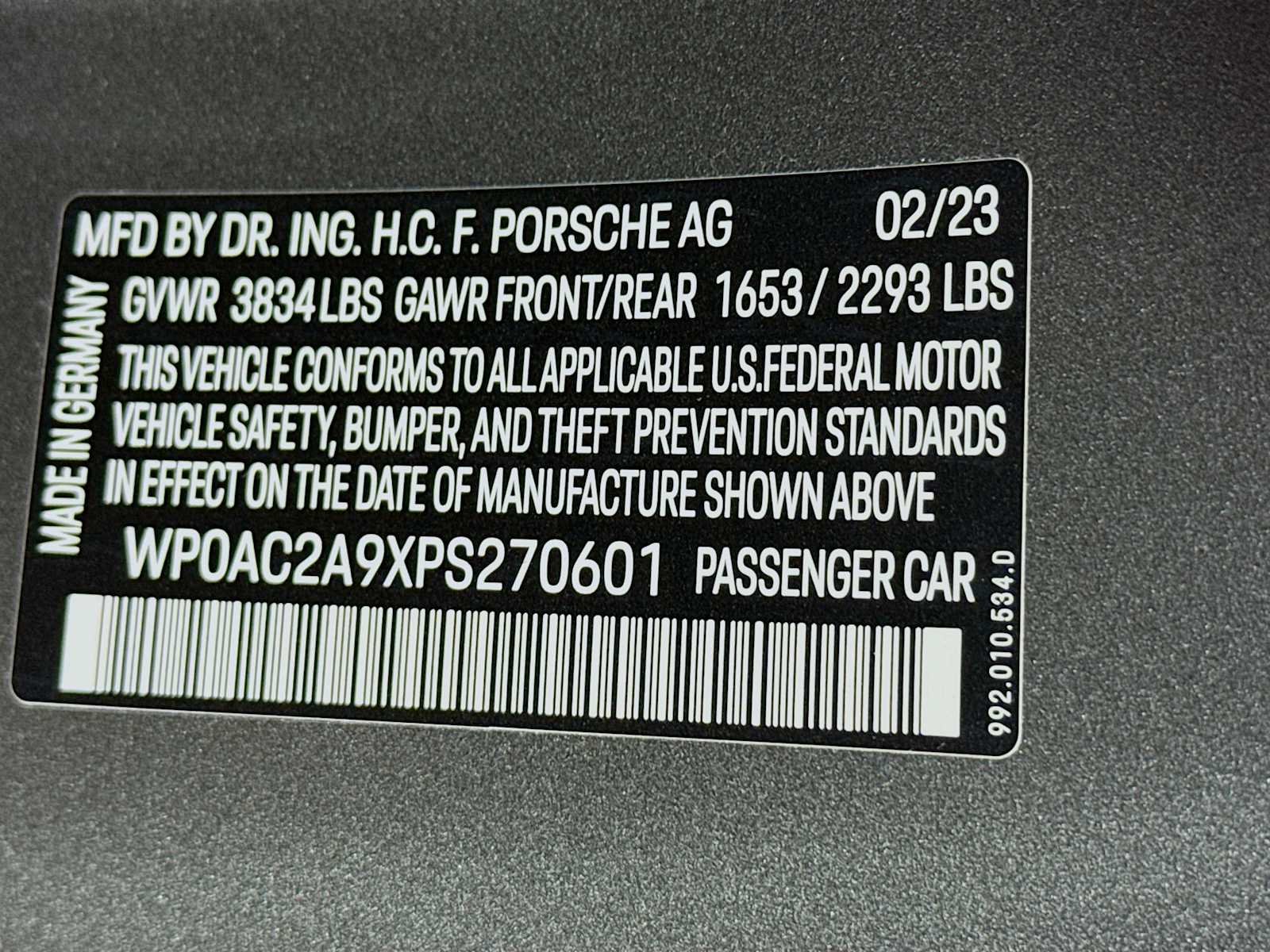 Thumbnail: 2023 Porsche 911 - 26