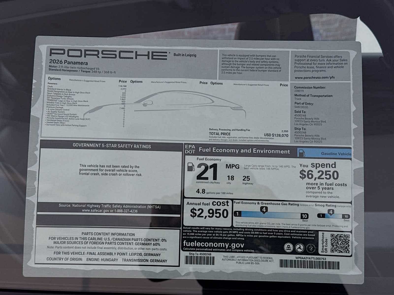 Thumbnail: 2026 Porsche Panamera - 28