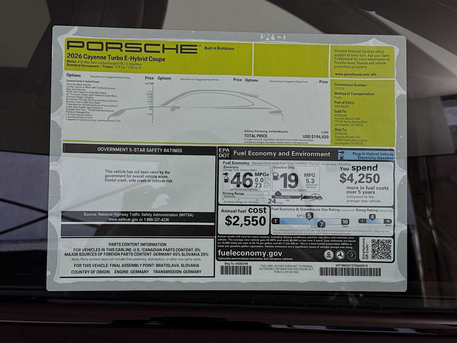 Thumbnail: 2026 Porsche Cayenne - 26