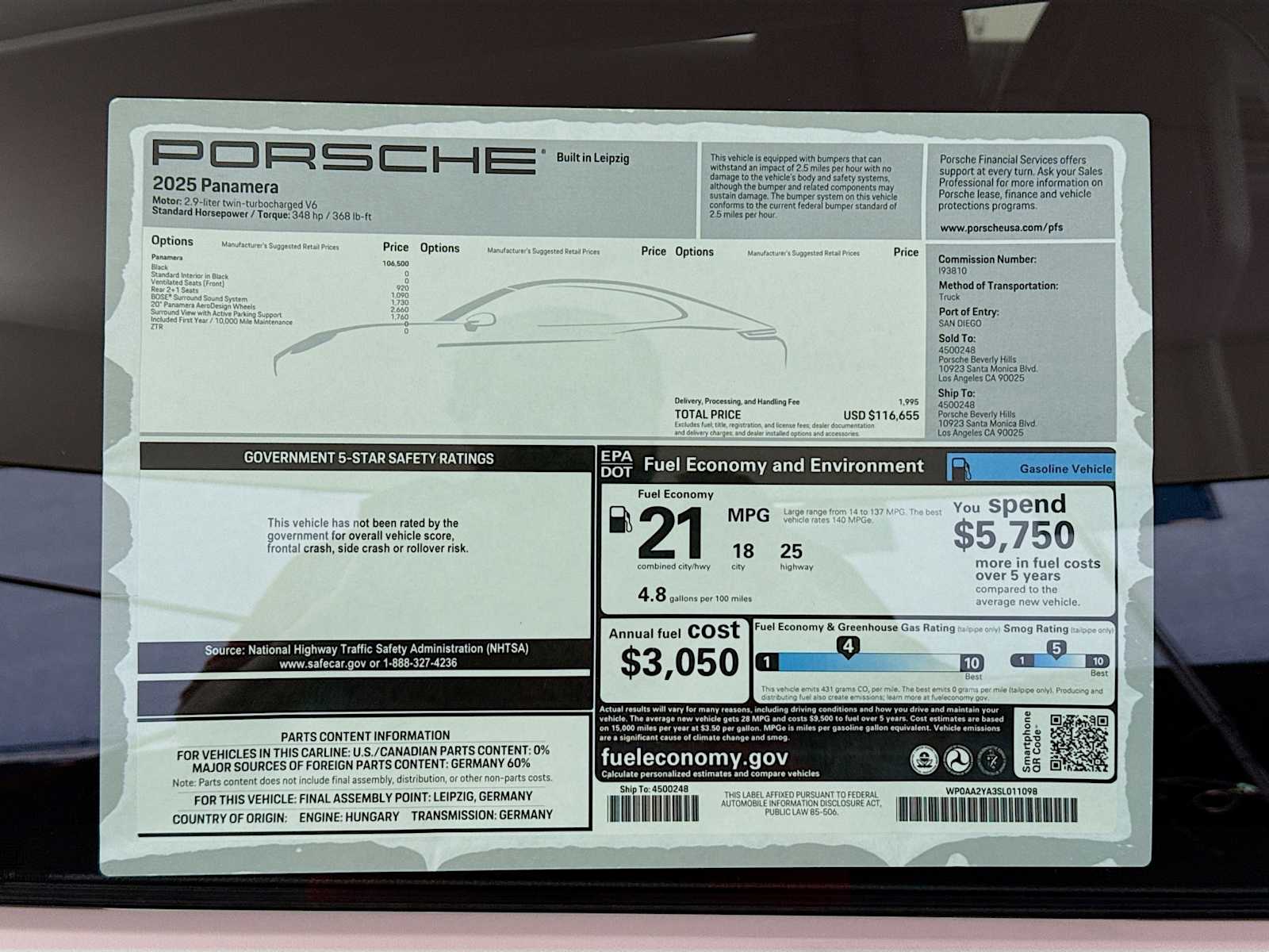 Thumbnail: 2025 Porsche Panamera - 26