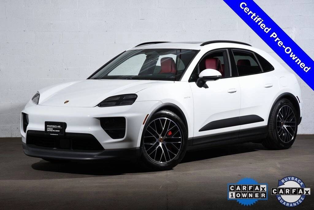 Certified 2025 Porsche Macan Electric 4S SUV
