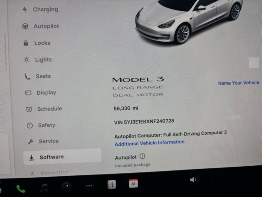 Used 2022 Tesla Model 3 Long Range Sedan
