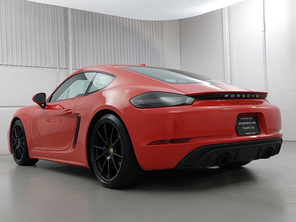 Certified 2024 Porsche 718 Cayman GTS 4.0 Coupe