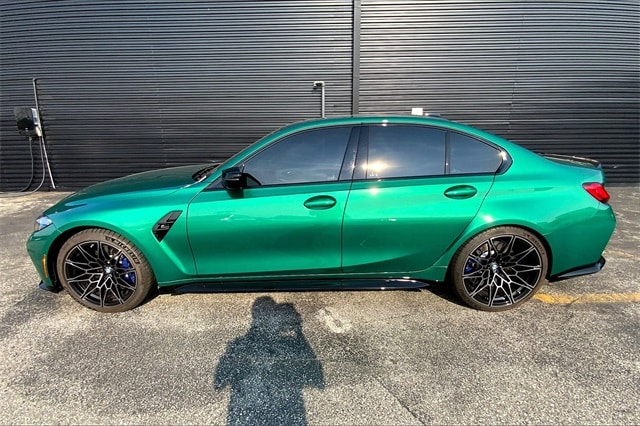 Used 2022 BMW M3 Sedan Base with VIN WBS43AY09NFM08559 for sale in Conshohocken, PA