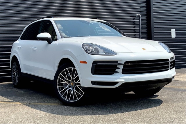 Certified 2021 Porsche Cayenne Base with VIN WP1AA2AY1MDA04945 for sale in Conshohocken, PA