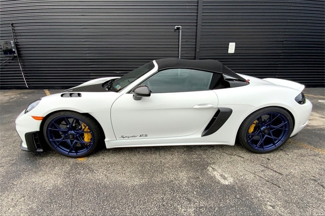 Certified 2024 Porsche 718 Spyder RS with VIN WP0CE2A82RK240506 for sale in Conshohocken, PA