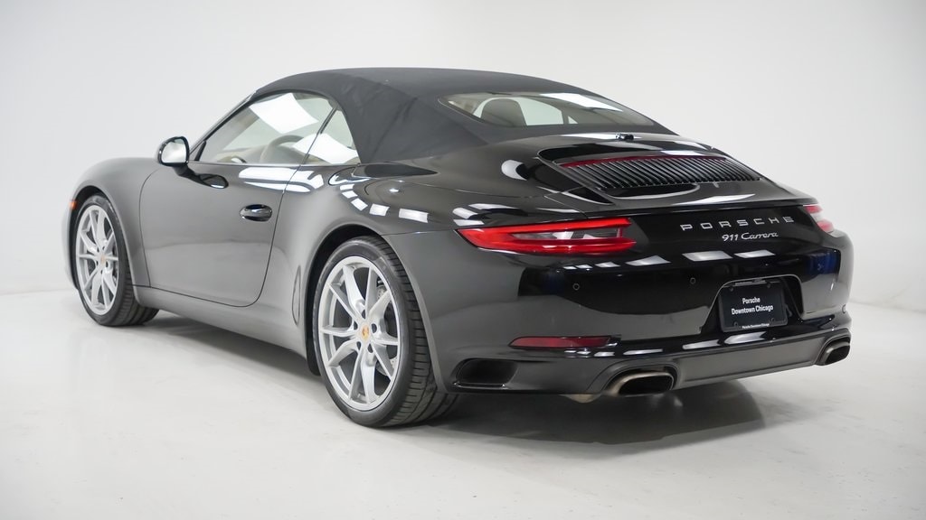 Certified 2017 Porsche 911 Carrera Cabriolet Convertible