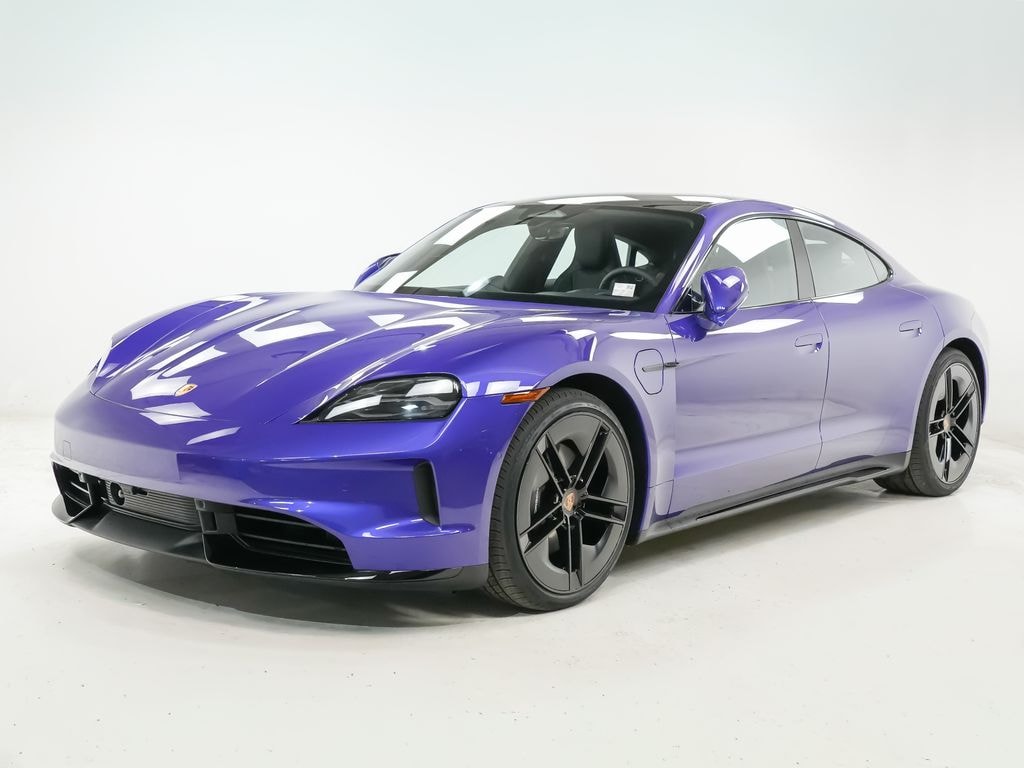 New 2026 Porsche Taycan 4 Black Edition Sedan
