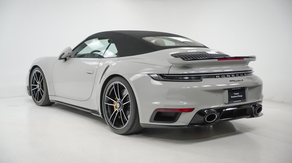 Certified 2024 Porsche 911 Turbo S Cabriolet Convertible