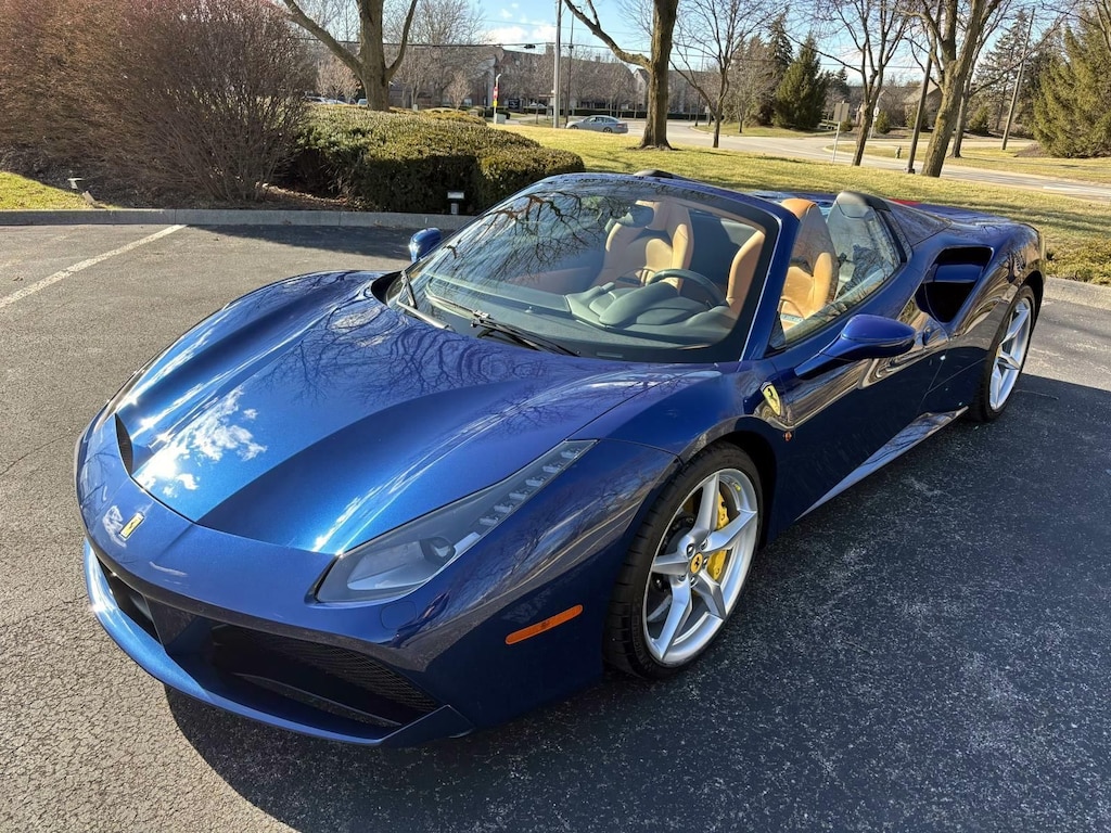 Used 2017 Ferrari 488 Spider Base Convertible