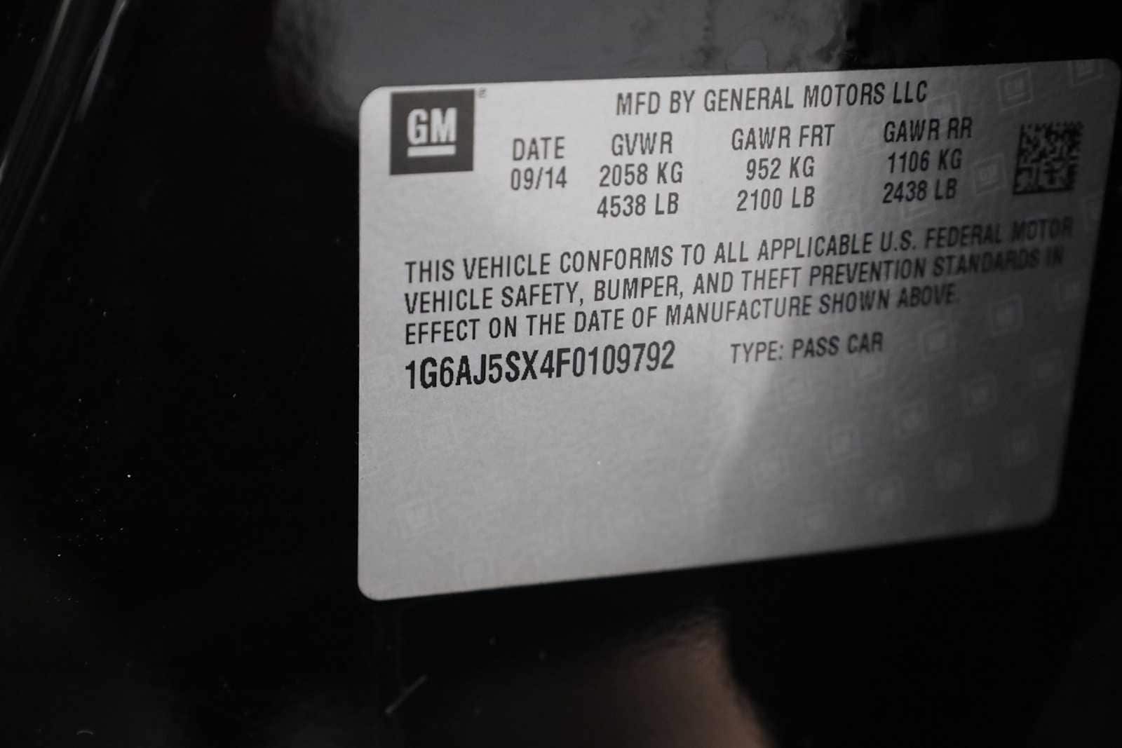 Thumbnail: 2015 Cadillac ATS - 38