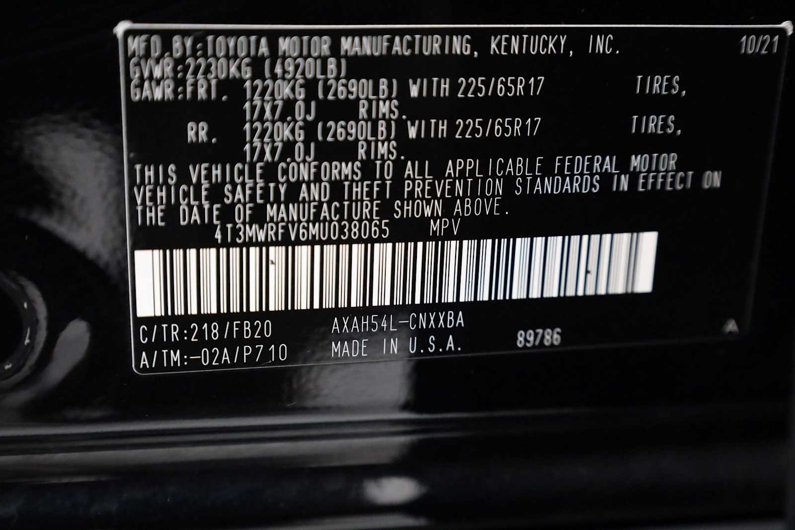 Thumbnail: 2021 Toyota RAV4 - 40