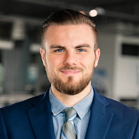 Staff member Aidan Sherman from ID_358556