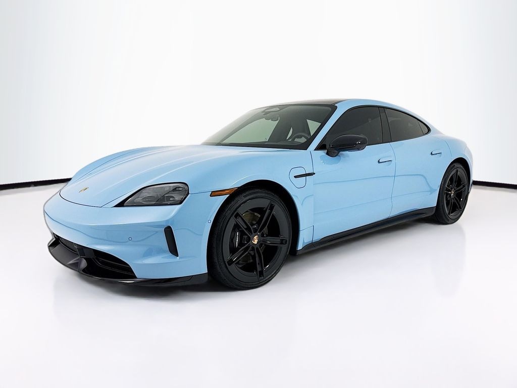 New 2026 Porsche Taycan Black Edition Sedan