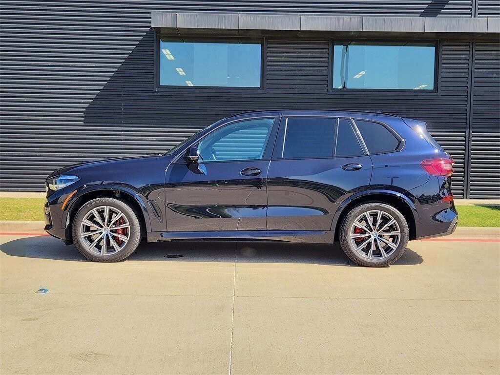 Used 2022 BMW X5 M50i with VIN 5UXJU4C07N9L57057 for sale in Grapevine, TX