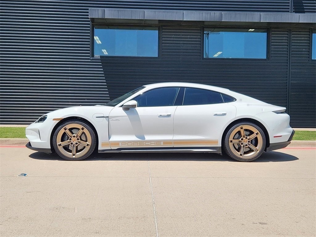 Certified 2025 Porsche Taycan Base with VIN WP0AA2Y1XSSA09423 for sale in Grapevine, TX