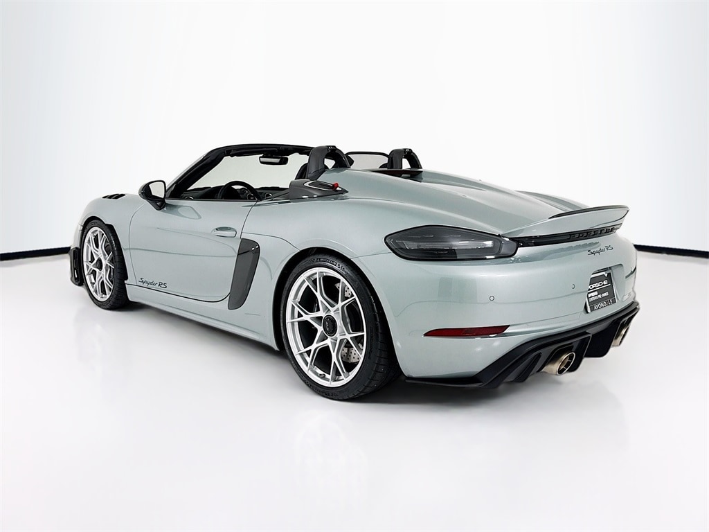 Certified 2025 Porsche 718 Spyder RS Convertible