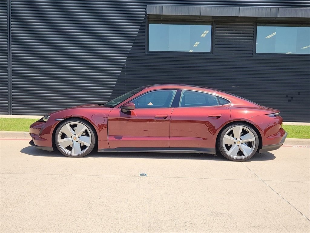 Certified 2022 Porsche Taycan Base with VIN WP0AA2Y1XNSA14271 for sale in Grapevine, TX