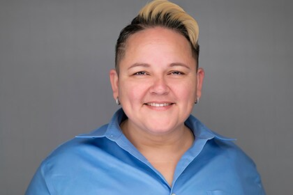 Staff member Rebecca Garza from ID_1f3d3031d634