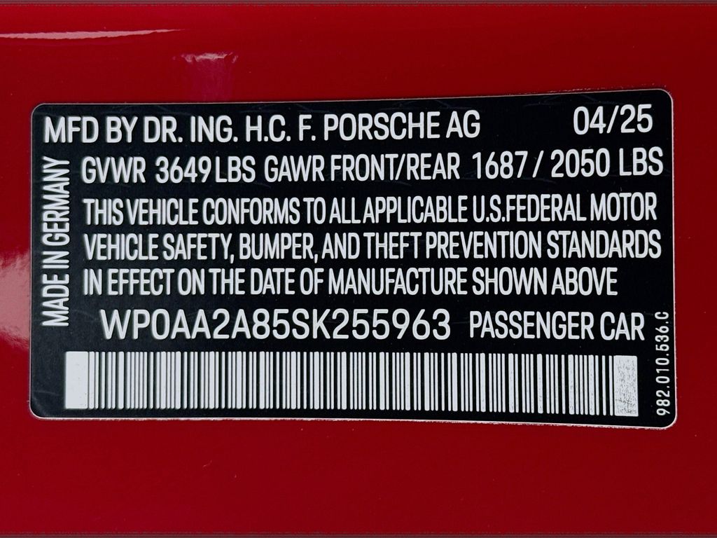 2025 Porsche 718 Style Edition - Photo 32