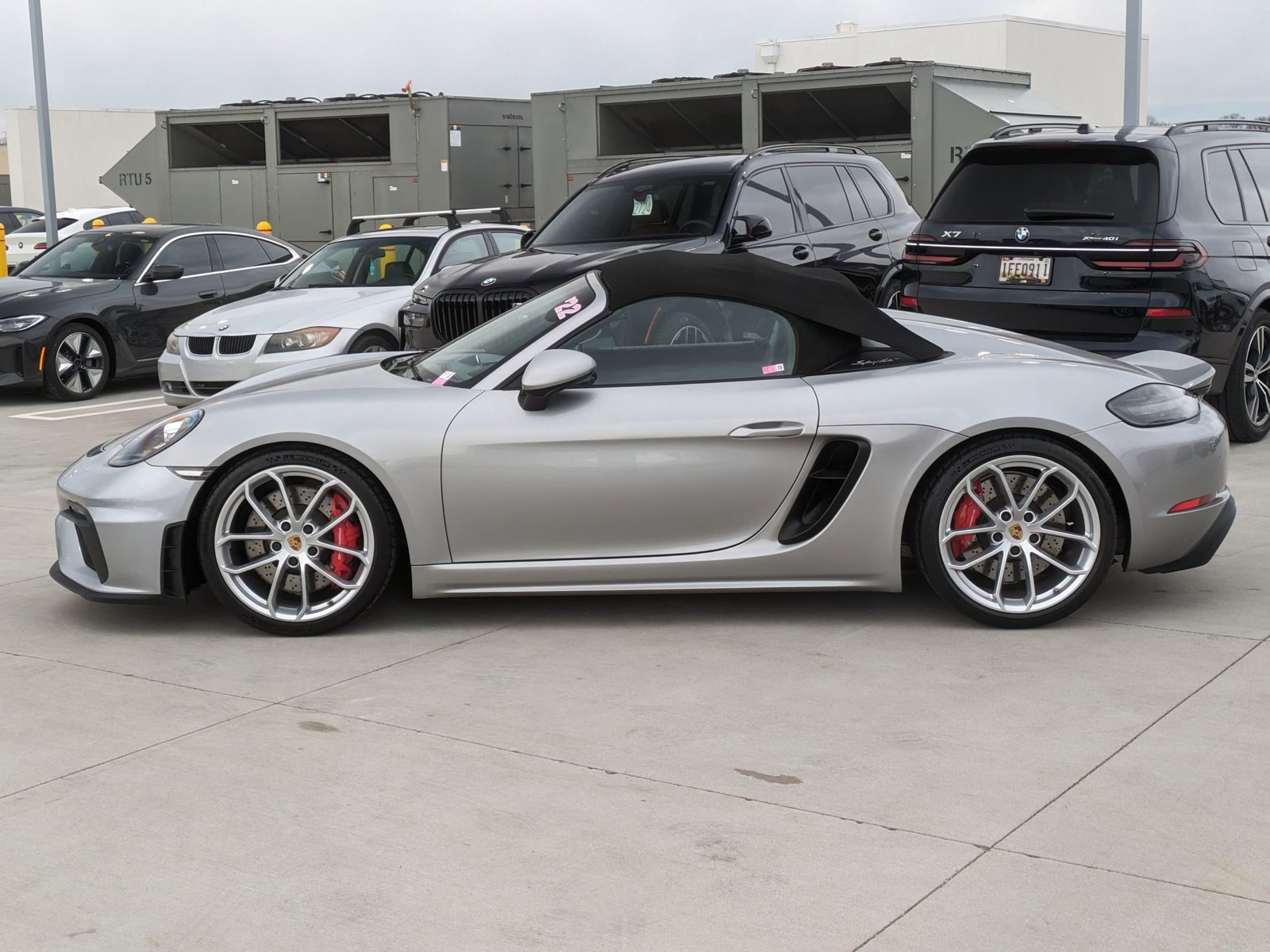 Certified 2022 Porsche 718 Spyder with VIN WP0CC2A86NS235390 for sale in Hardeeville, SC