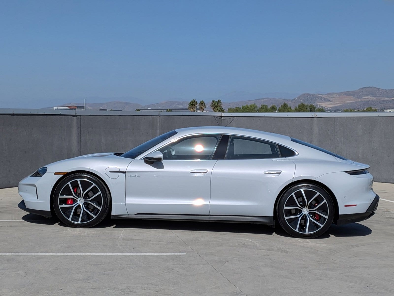 Certified 2025 Porsche Taycan S with VIN WP0AB2Y17SSA40030 for sale in Irvine, CA