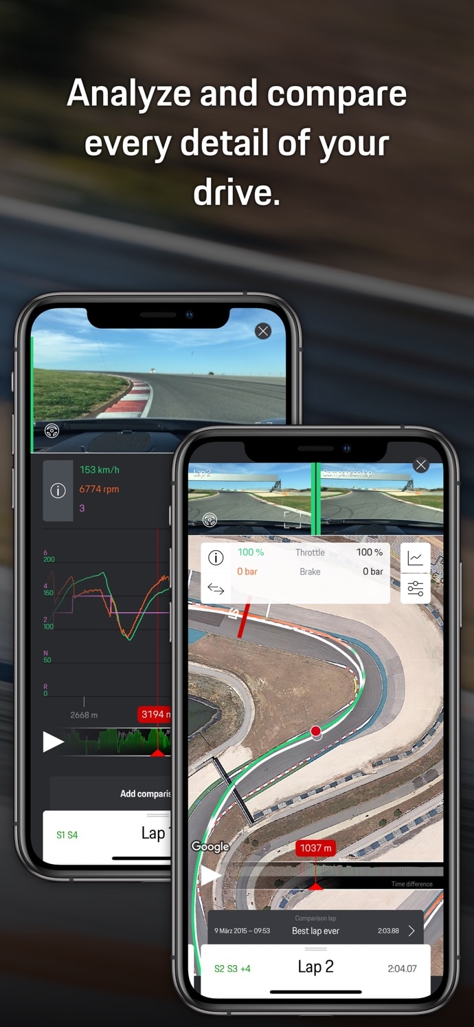 Porsche Track Precision App