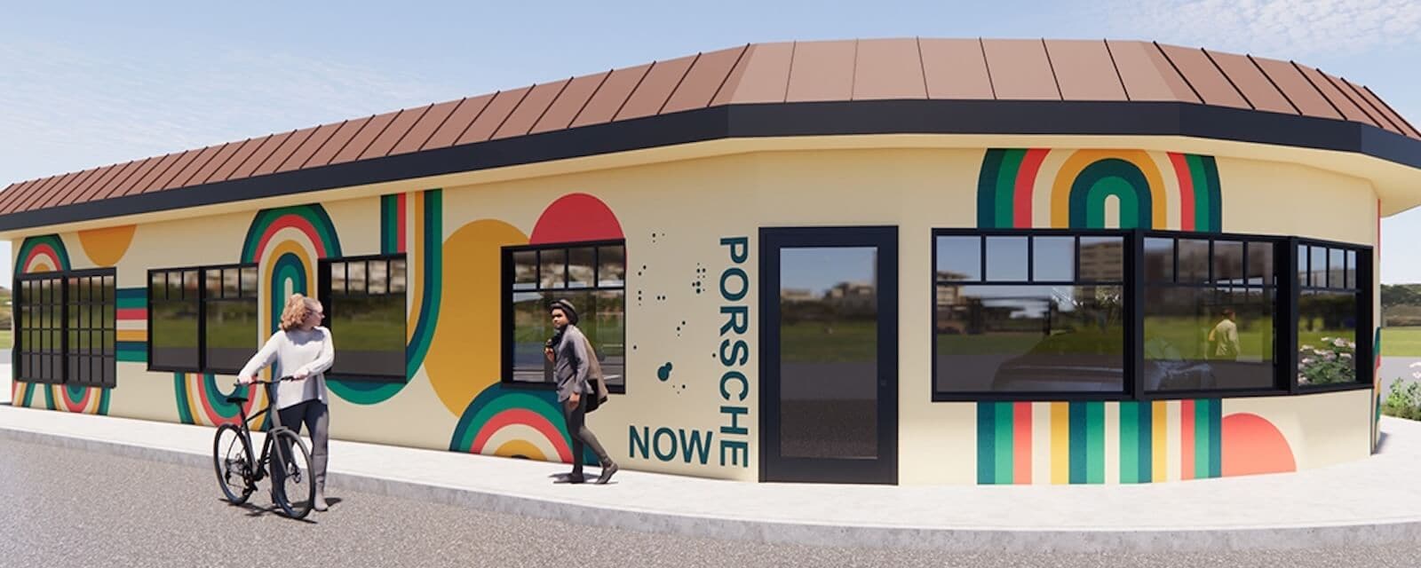 Porsche NOW Laguna Beach rendering