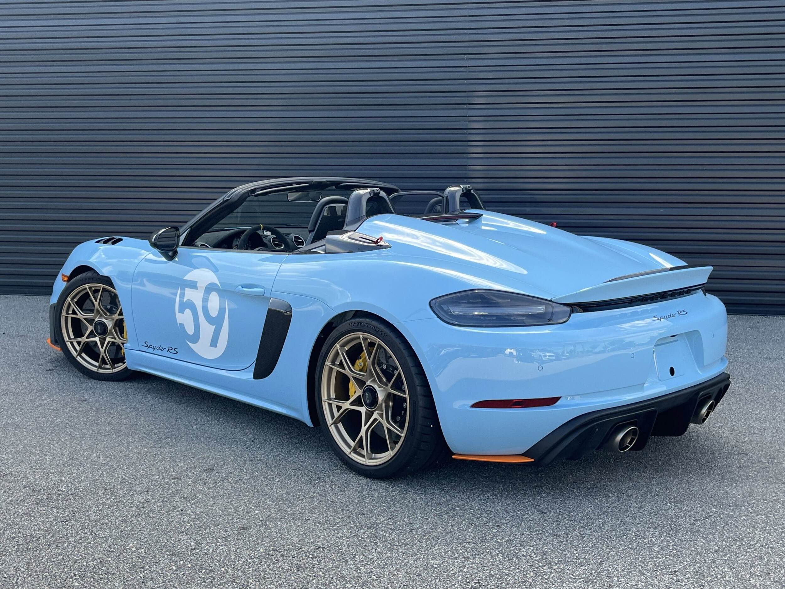 2024 Porsche Boxster Spyder photo 3