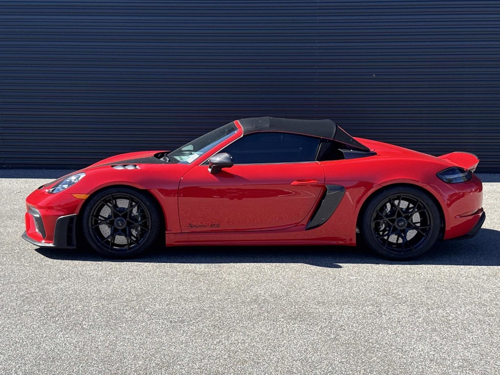 Certified 2025 Porsche 718 Spyder RS Convertible