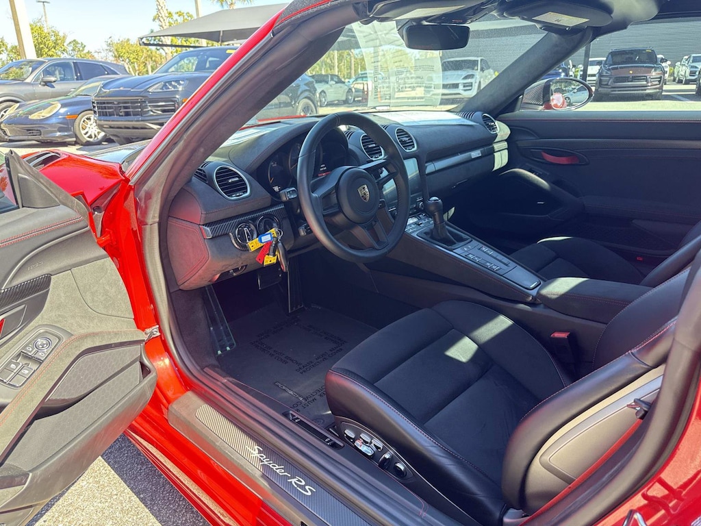 Certified 2025 Porsche 718 Spyder RS Convertible