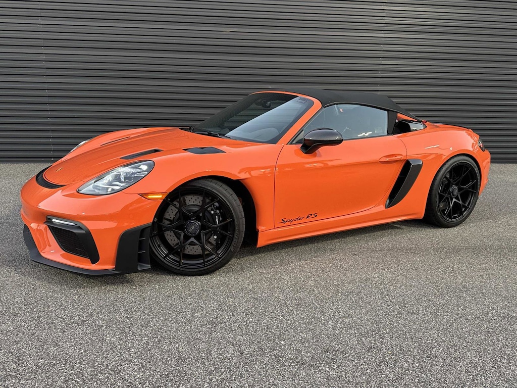 Certified 2024 Porsche 718 Spyder RS Convertible