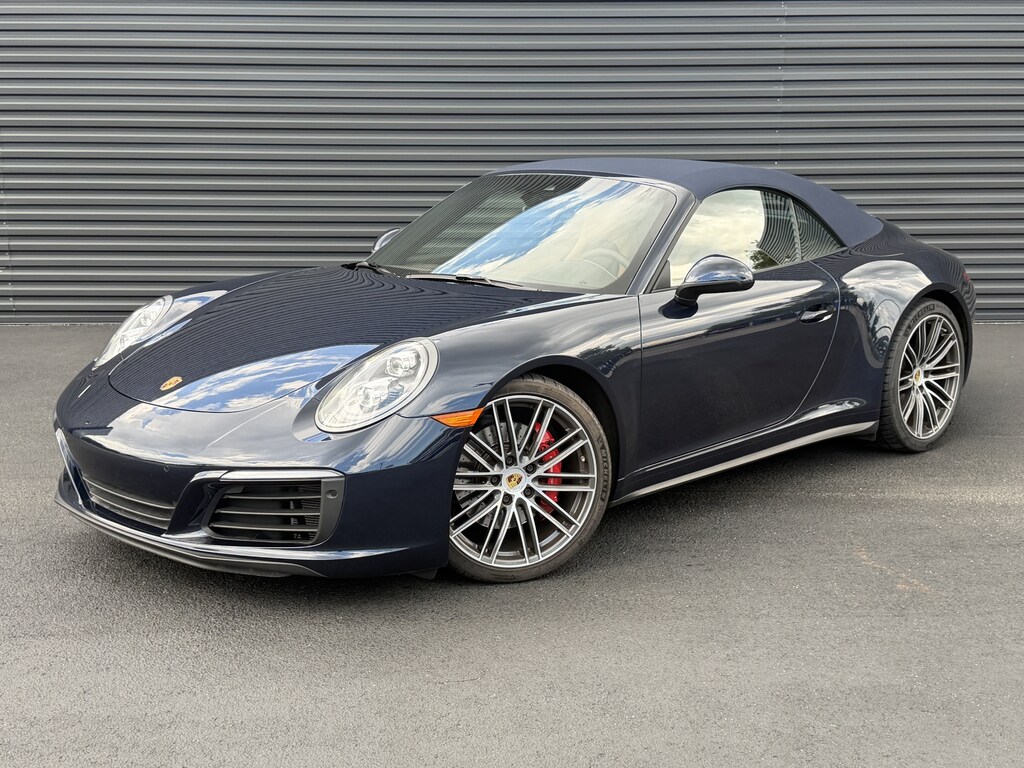 Certified 2019 Porsche 911 Carrera 4S Cabriolet